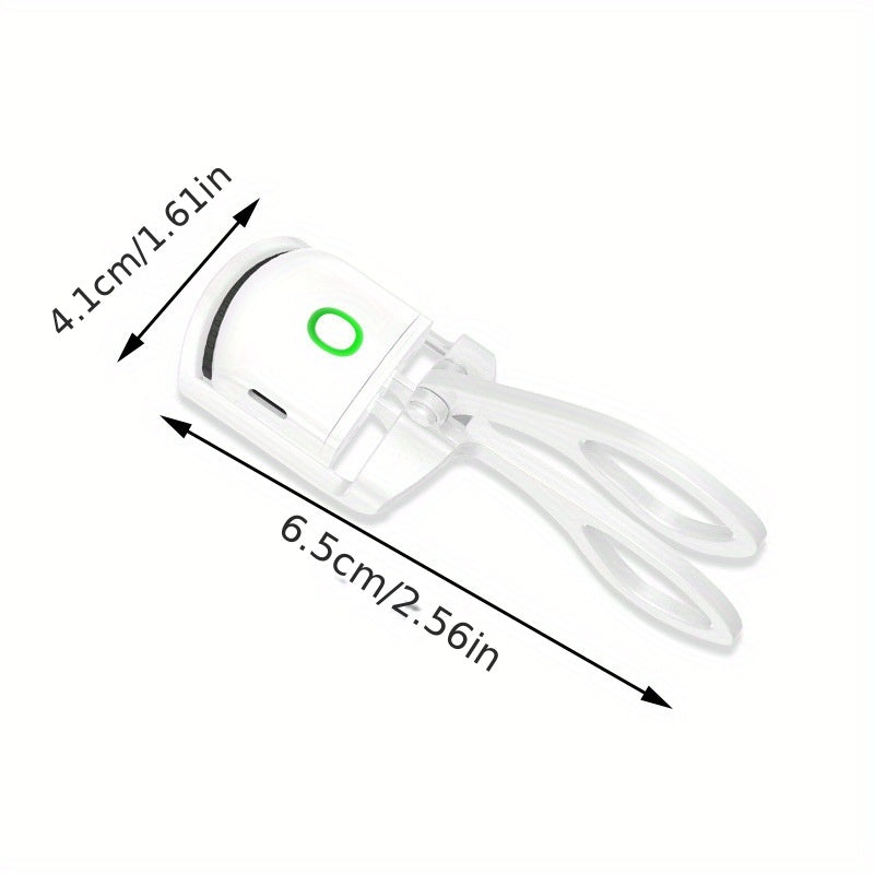 Rechargeable Electric Eyelash Curler, Heated Eyelash Perm Tool, Long-Lasting Curling and Styling, Lash Styling Tool, Sleek Eyelash Tool, Compact Design, Highquality Curler, Rechargeable Curler, Makeup Enthusiasts, Lash Lovers