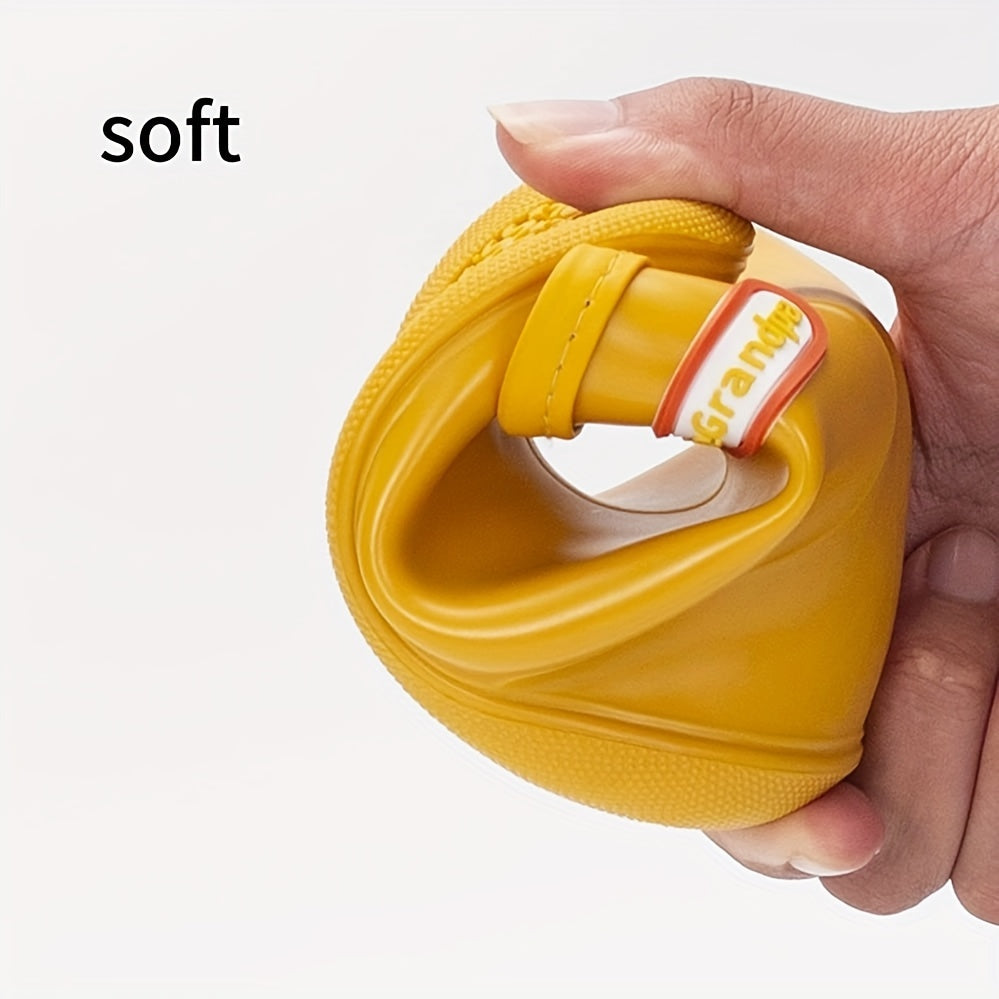 Toddler Baby Boys Rain Boots, Non-slip Soft Bottom Lightweight Shoes For Rainy Day