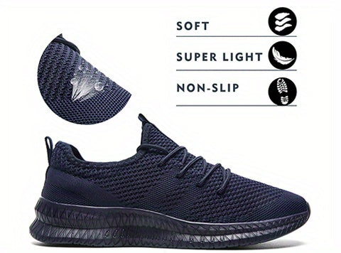 Men'S Outdoor Knitted Running Shoes