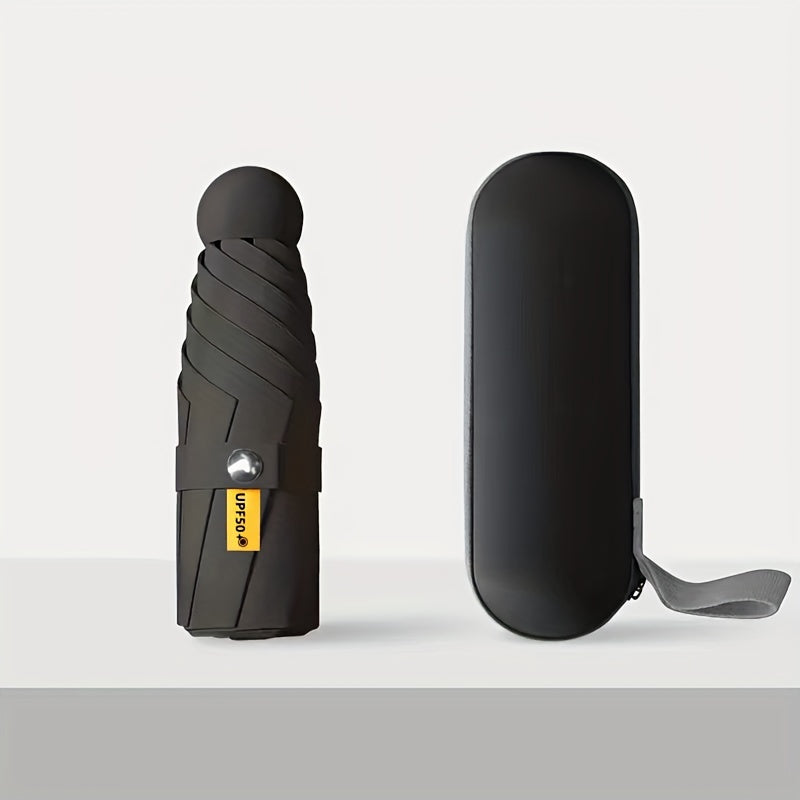 six-rib capsule umbrella, pocket umbrella