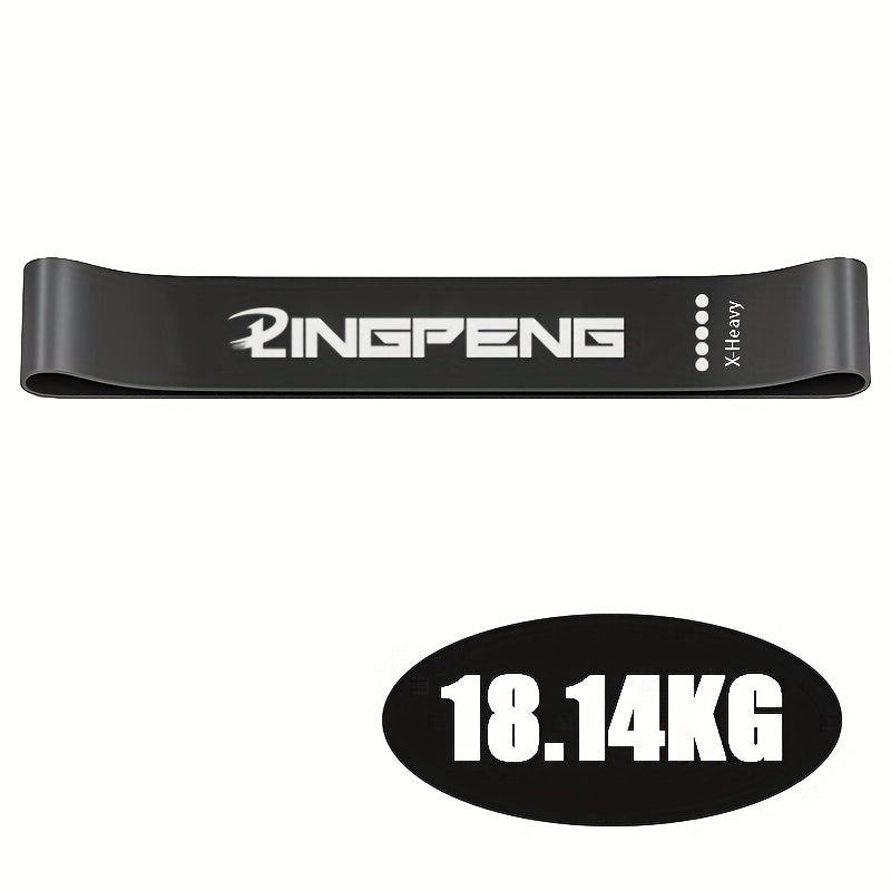 Yoga Resistance Rubber Band Fitness Level 5 Workout Elastic Band Expander Pilates Sports Training Gym Equipment