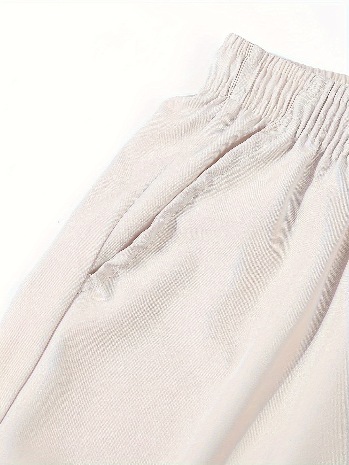 Polyester Non-Stretch Sports Style 5pcs 120g Alphabet Printed Shorts for Men, Loose Fit, Casual Wear, No Pocket, Not Waterproof, Basket Ball Sport