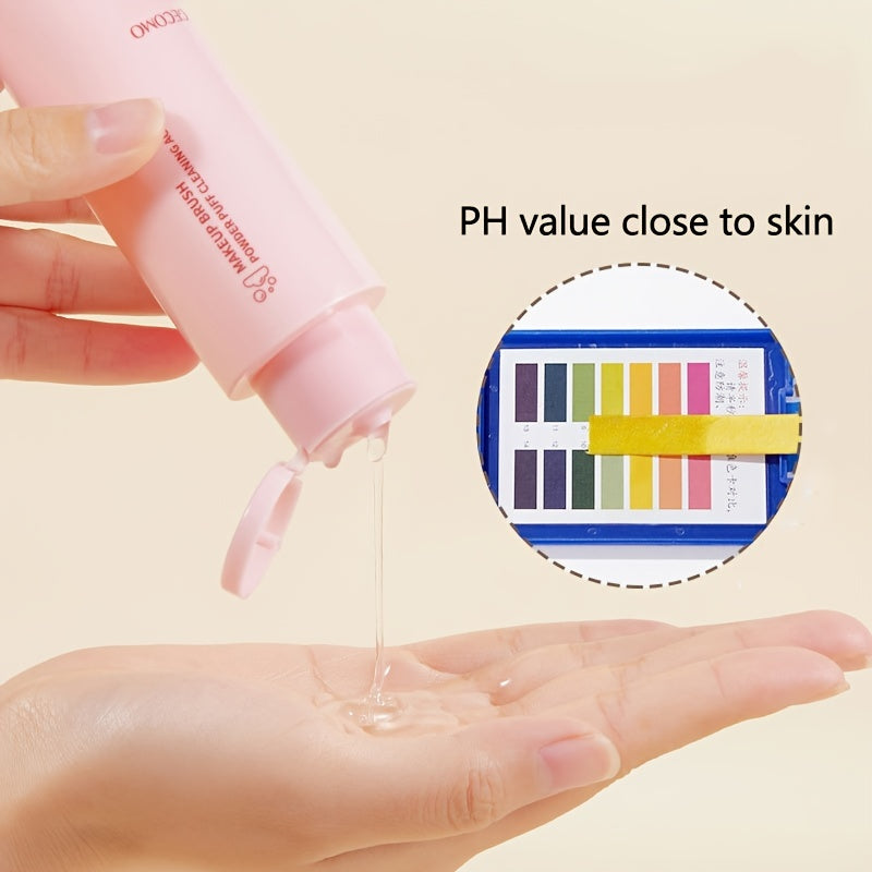 Hypoallergenic and Paraben-Free Makeup Brush Cleanser - Gentle and Effective Cleaning for Beauty Sponge and Brushes