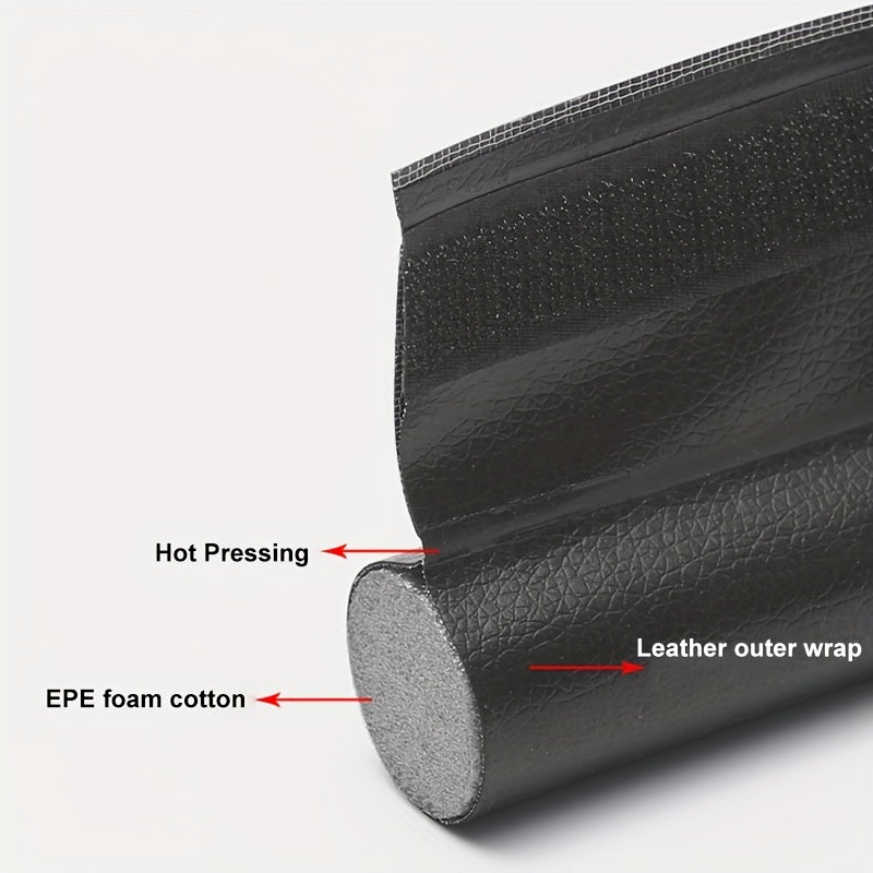 1pc Door Draft Stoppers, Under Door Noise Blocker Sound Proof Draft Guard For Bottom Of Doors Seal, Adjustable Bottom Of Doors Seal Gap Reduce Wind, Light, Cold Air, And Noise Door Draft Stoppers For Bottom Of Door