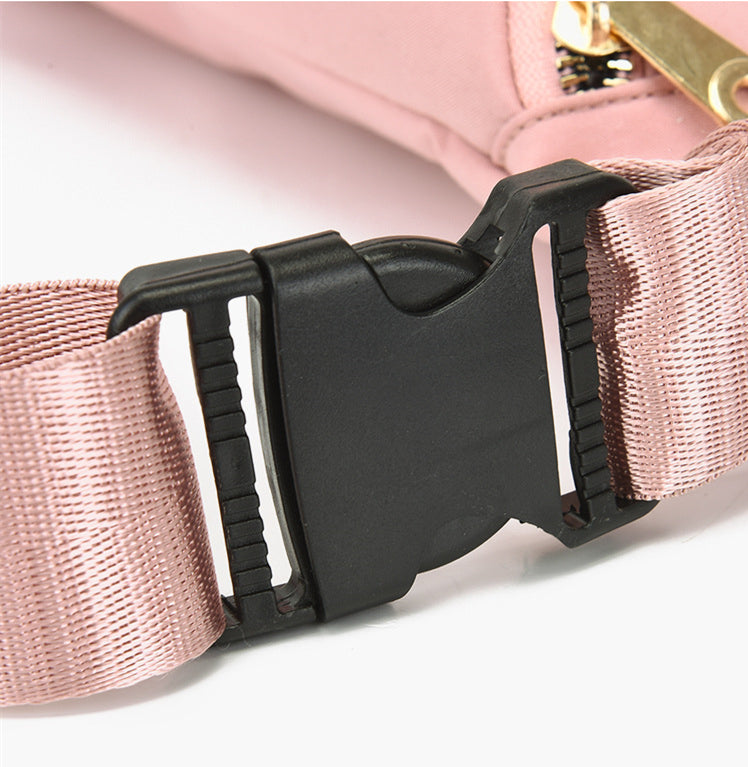 Waist Bags belt bag Women Oxford Leisure Color Hip Bum Bag Shoulder Crossbody Chest Bags Handbags All-match Messenger Belt Bag