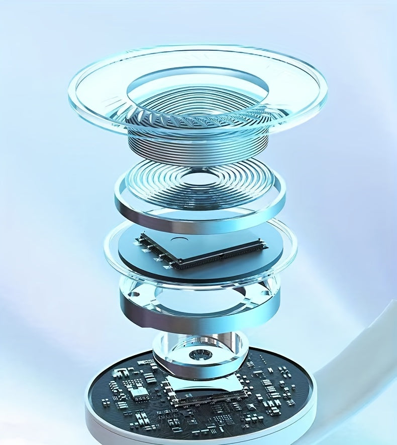 39 Luminous Wireless Headphones with Plug-in, Wired and Wireless Multifunctional Use