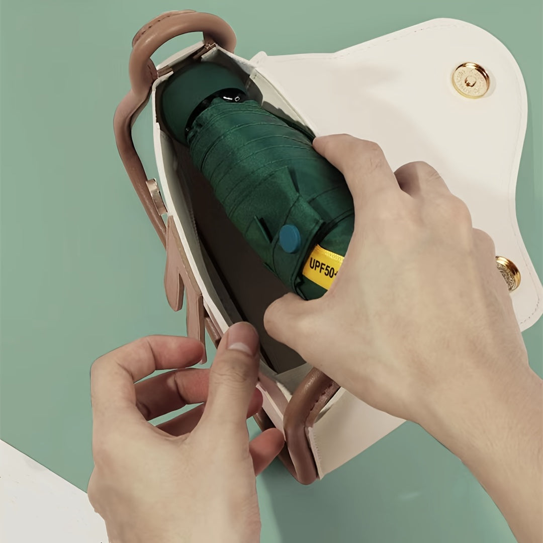 six-rib capsule umbrella, pocket umbrella