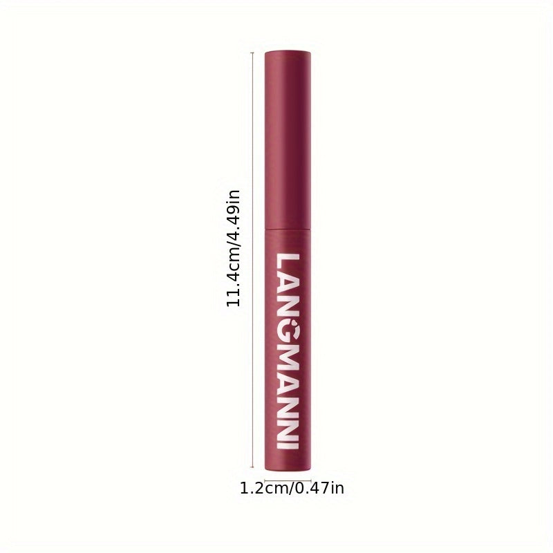 Smooth Velvet Matte Lipstick, Easy To Apply, Moisturizing And Hydrating Lip Balm, Natural Shine