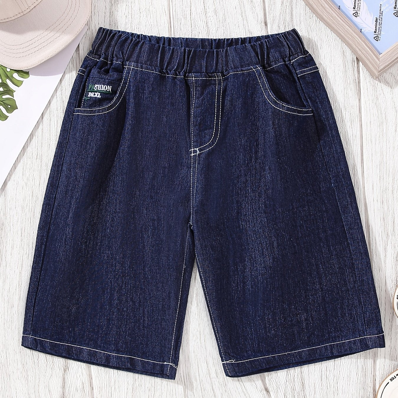 Boys Casual Simple Thin Denim Shorts For Summer Kids Clothes