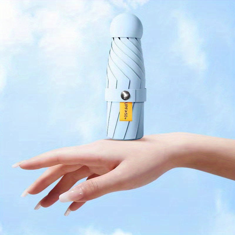 six-rib capsule umbrella, pocket umbrella