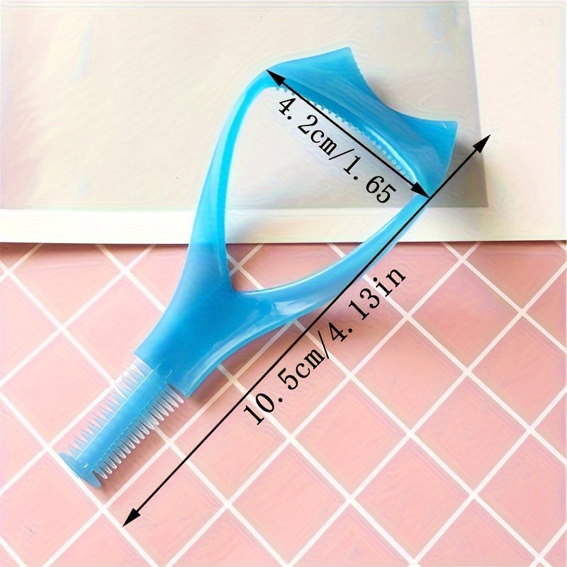 1/3/5 Pcs Eyelash Makeup Auxiliary Tool Upper Lower Eye Lash Mascara Guard Applicator Guide Helper With Eyelash Comb For Makeup