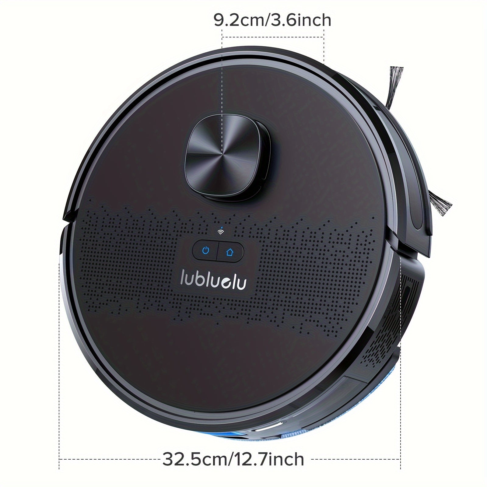 Robot Vacuum Cleaner And Mop Combo 4000Pa, Lubluelu SL61D Robotic Vacuum, 150Mins Max, 55dB, 10 No-Go Zones For Pet Hair Carpets Floor