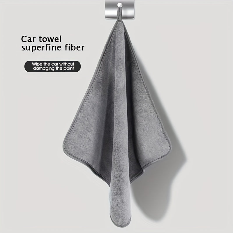 Professional-Grade Car Wash Towel Microfiber Double-Sided Car Wash With Towel Towel Car Cloth Absorbing Water Without Hair Loss Thickened Towel
