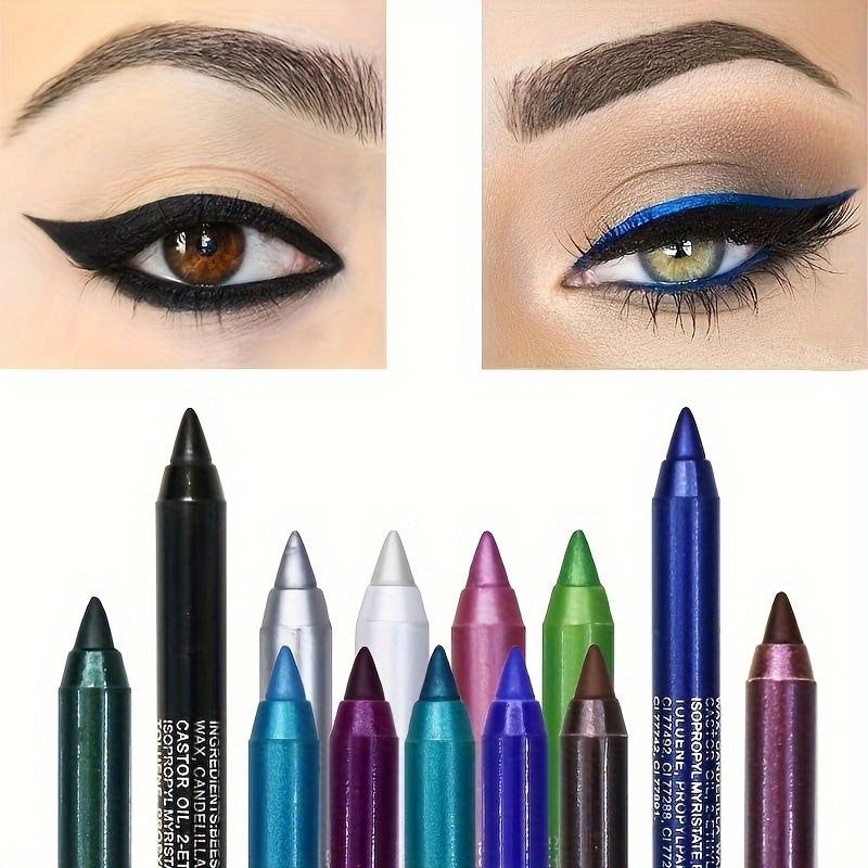 Eyeliner Lip Liner Two In One Long Lasting Profesional Makeup Halloween Stage Club Makeup Cosmetic Tool Valentine's Day Gifts