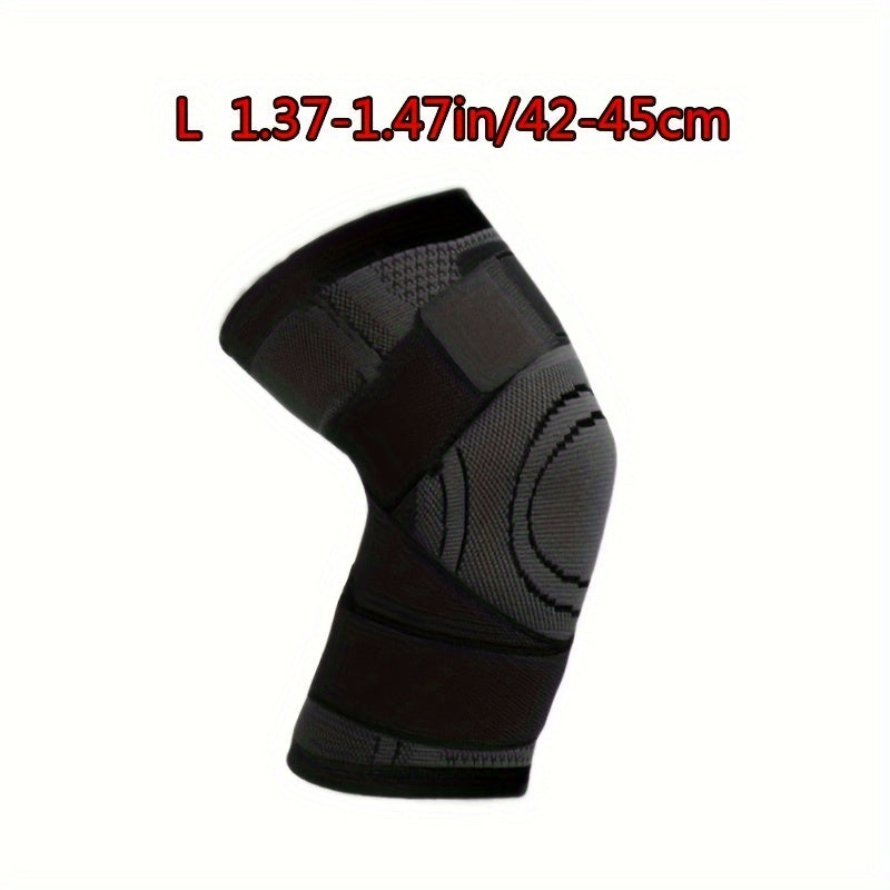 1pc Strap Knee Protector Sports Knee Support Adjustable Compression Breathable Joint Protection Sports Knee Protector Strap Compression Basketball Running, Knee Compression with Gel