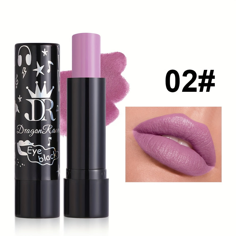 Velvet Matte Lipstick Collection - Long-Lasting, Smudge-Proof, Moisturizing Formula with Plant Squalane - Perfect for Mardi Gras, Valentine's Day Gifts, Women's Everyday Makeup Essentials
