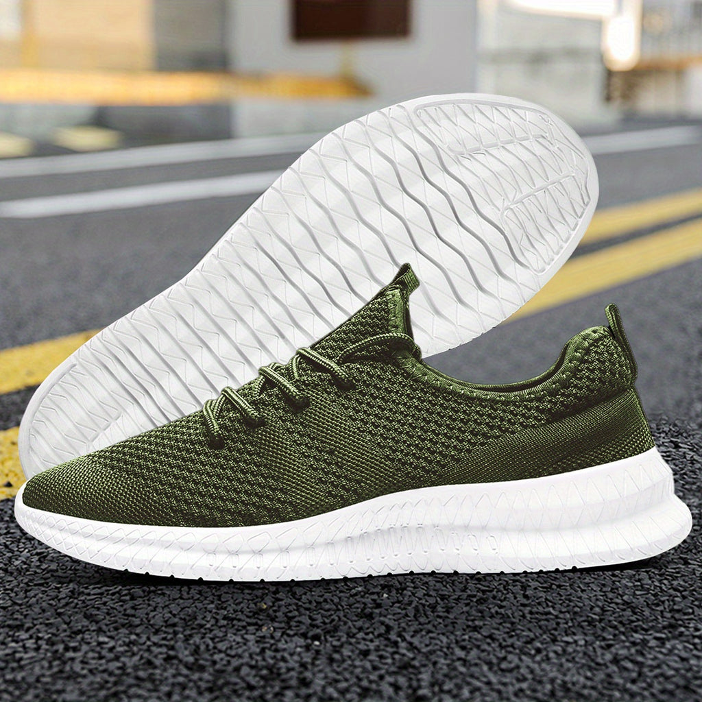 Men'S Outdoor Knitted Running Shoes