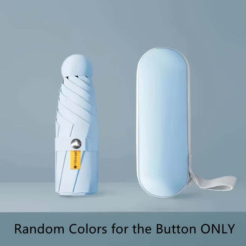 six-rib capsule umbrella, pocket umbrella