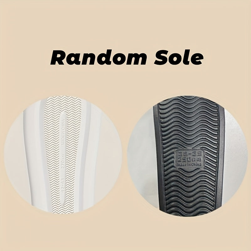 Comfortable EVA Soft Soled Slippers, Non-slip Couple Indoor Home Shower Sandals for Men and Women, Easy to Clean Flip Flops