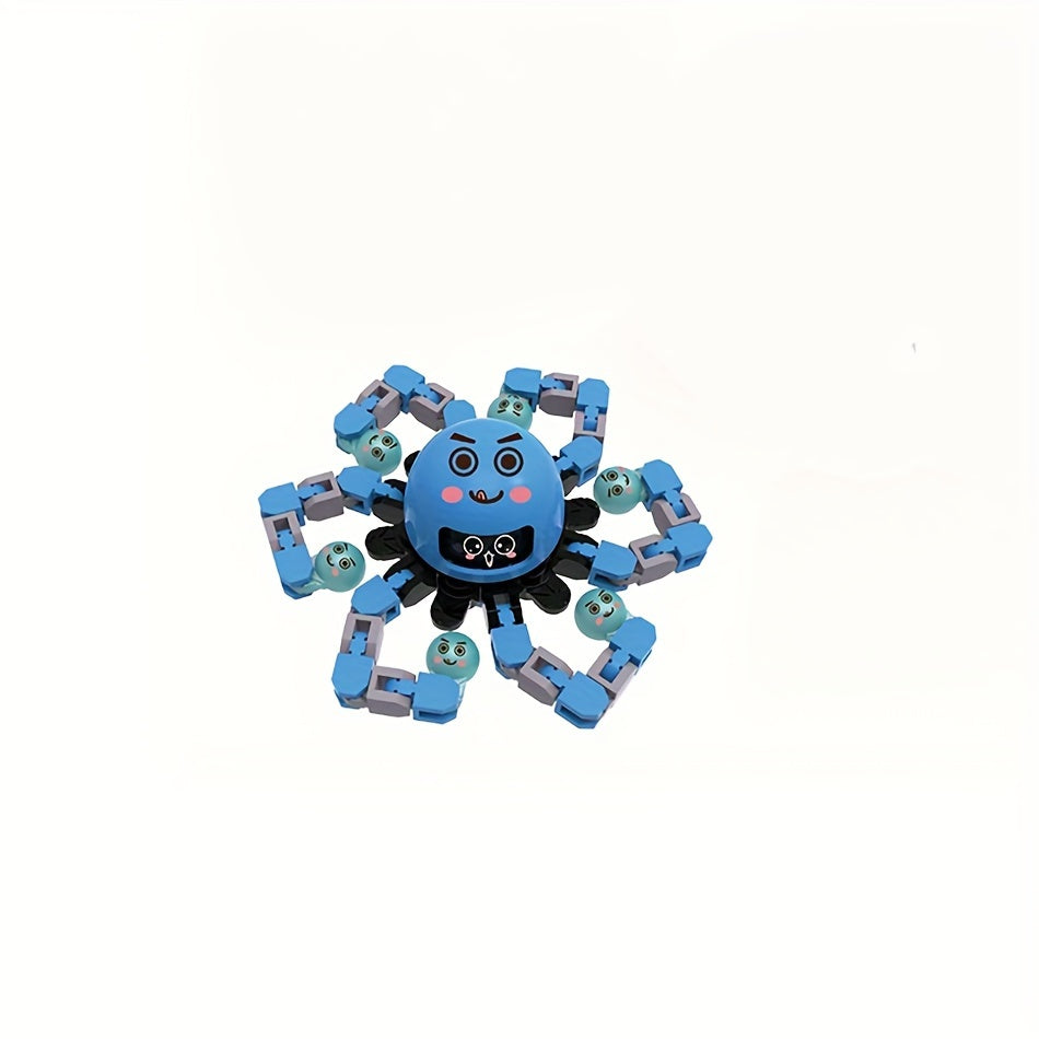 Mechanical Fidget Spinners with Strange Face Robot Gyro Toys Christmas Stocking Stuffers Gifts