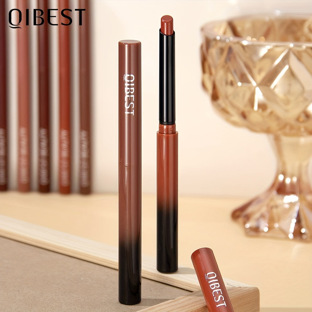 Matte Lip Liner Pencil Lipstick Set, Colorfast Smudge Proof Long Lasting Waterproof Nude Color Lip Liner, Any Skin Type Applicable Multifunctional Travel Size Portable Stage Makeup, Ideal Gift For Mother's Day Makeup Set Cont