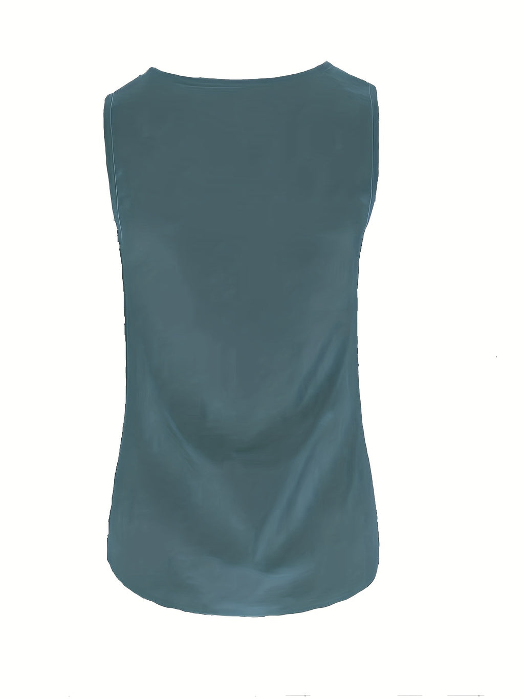 Solid Matching Two-piece Set, Casual Sleeveless Tank Top & Loose Pants Outfits, Women's Clothing