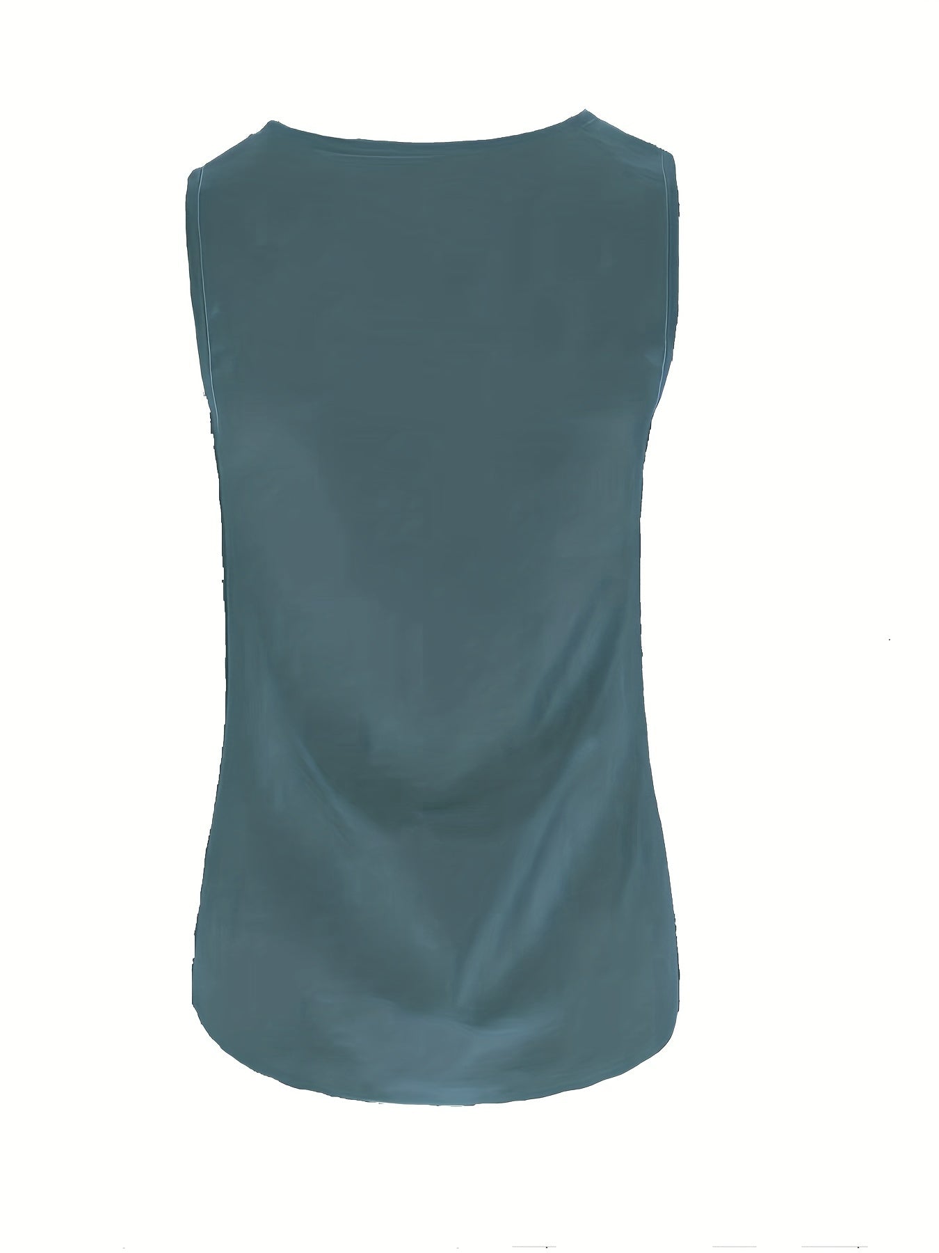 Solid Matching Two-piece Set, Casual Sleeveless Tank Top & Loose Pants Outfits, Women's Clothing