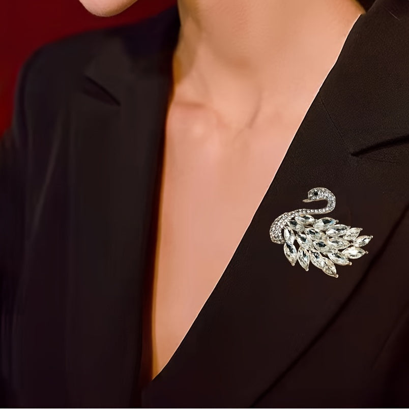 Swan Brooch Pin For Women Animal Brooch Jewelry Clothes Scarf Buckle Garment Accessories Fine Jewelry Gifts