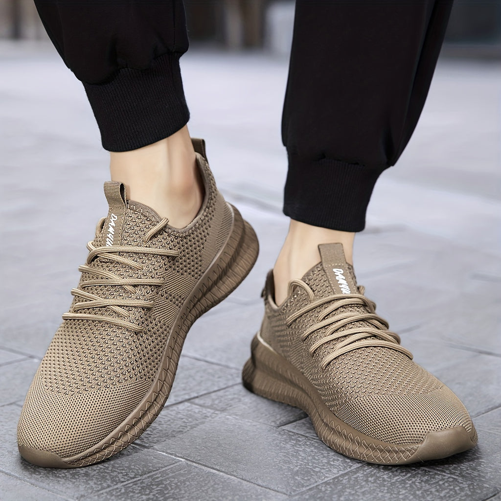 Men'S Outdoor Knitted Running Shoes