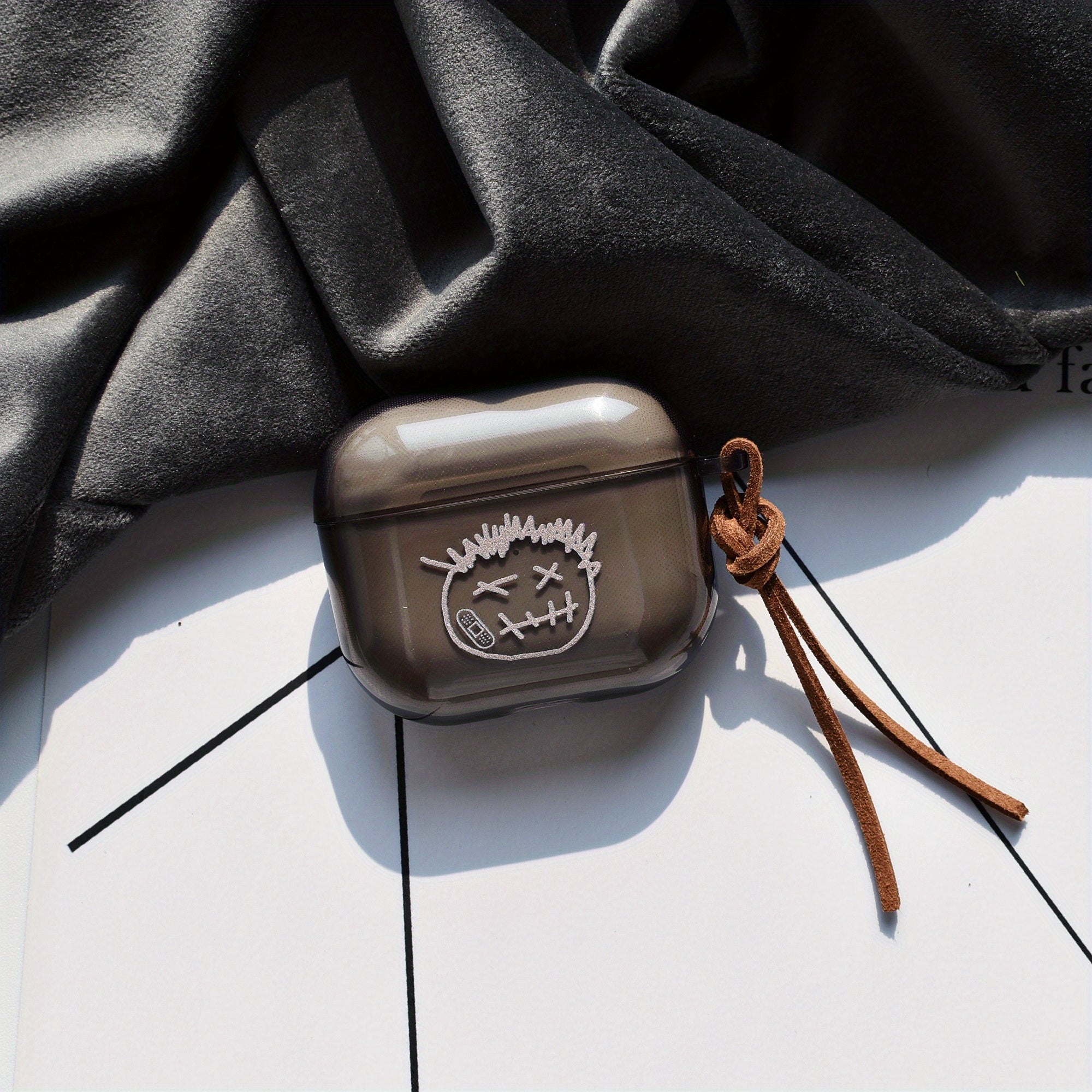 Graphic Pattern Earphone Case For AirPods1/2, AirPods3, AirPods Pro, AirPods Pro (2nd Generation), Christmas Halloween Decor/gift For Girlfriend, Boyfriend, Friend Or Yourself