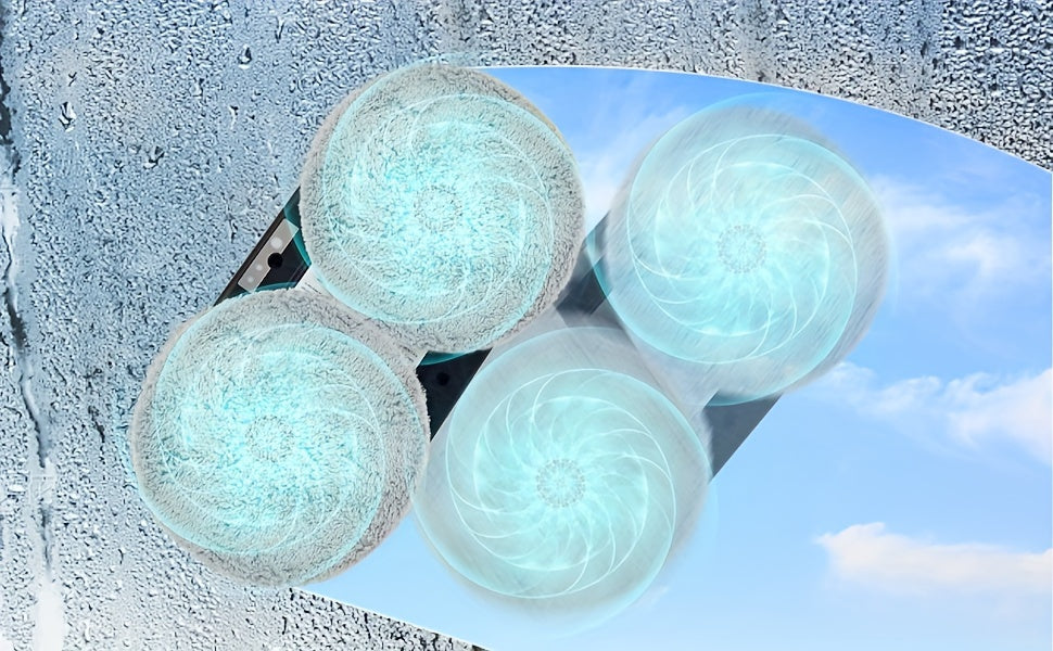 Fully Automatic Window Cleaning Machine, Glass Cleaning Robot, Remote-Controlled Electric Planning Intelligent Window Cleaning Tool