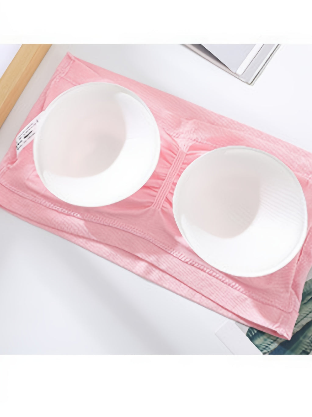 Plus Size Double-Layer Anti-Slip Strapless Bra with Removable Pads - No Underwire Seamless Smoothing High Elasticity Black Camisole Top for Casual Attire, Comfortable Daily Wear, Offshoulder Fashion, Smooth Fabric Finish