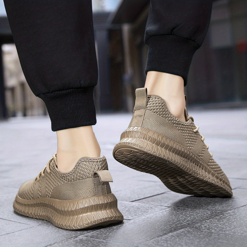 Men'S Outdoor Knitted Running Shoes