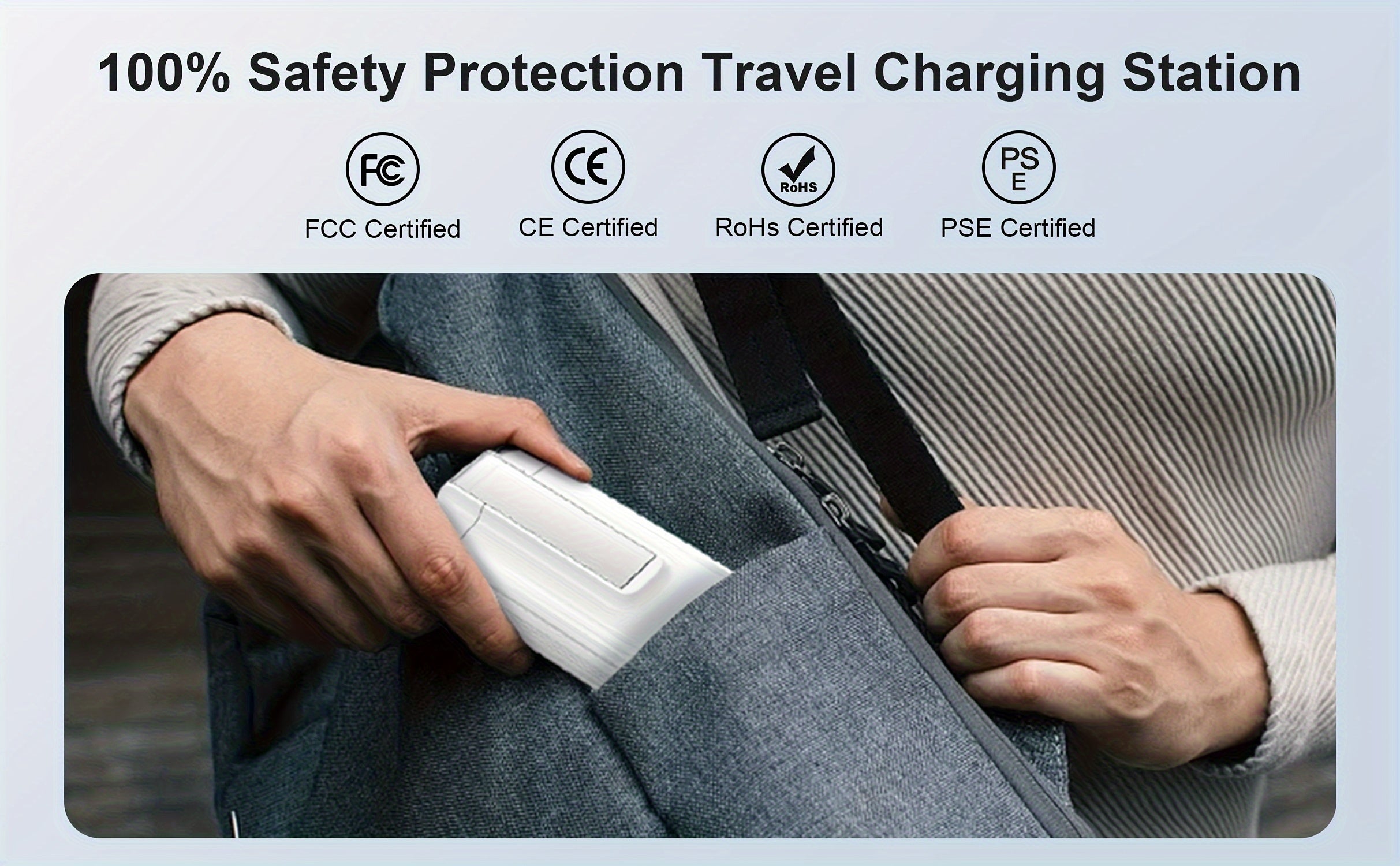 BezosMax 3 in 1 Wireless Charging Station 10000 mAh Power Bank Foldable Phone holder Magnetic Wireless Charger Adjustable angle lightweight Portable Fast charging Digital Power Display for iPhone/ iWatch/Airpods