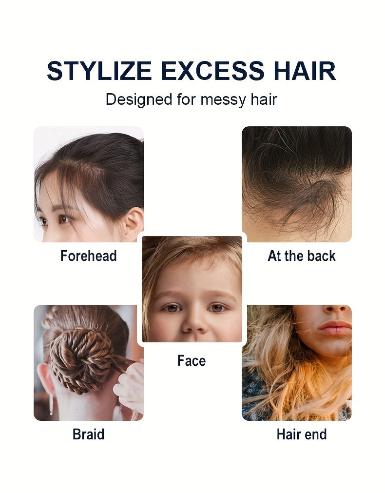 Cherry Blossom Scented Hair Wax Styling Stick 15g Long-lasting Hold Natural Fragrance Volumizing Shine for Men and Women Universal Holiday Gift