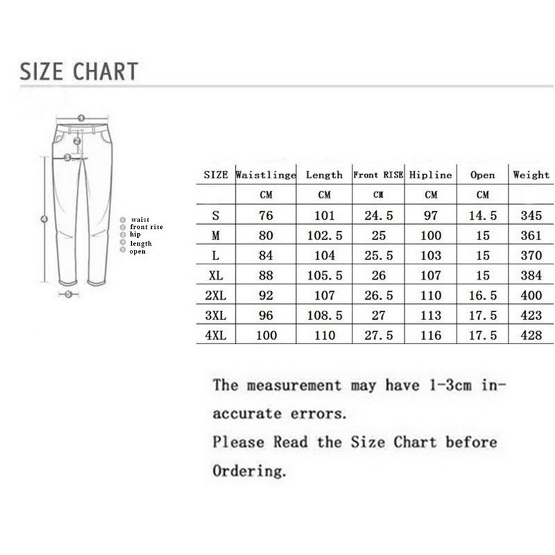Men's Solid Color Multi-pocket Skinny Jeans For Autumn And Winter