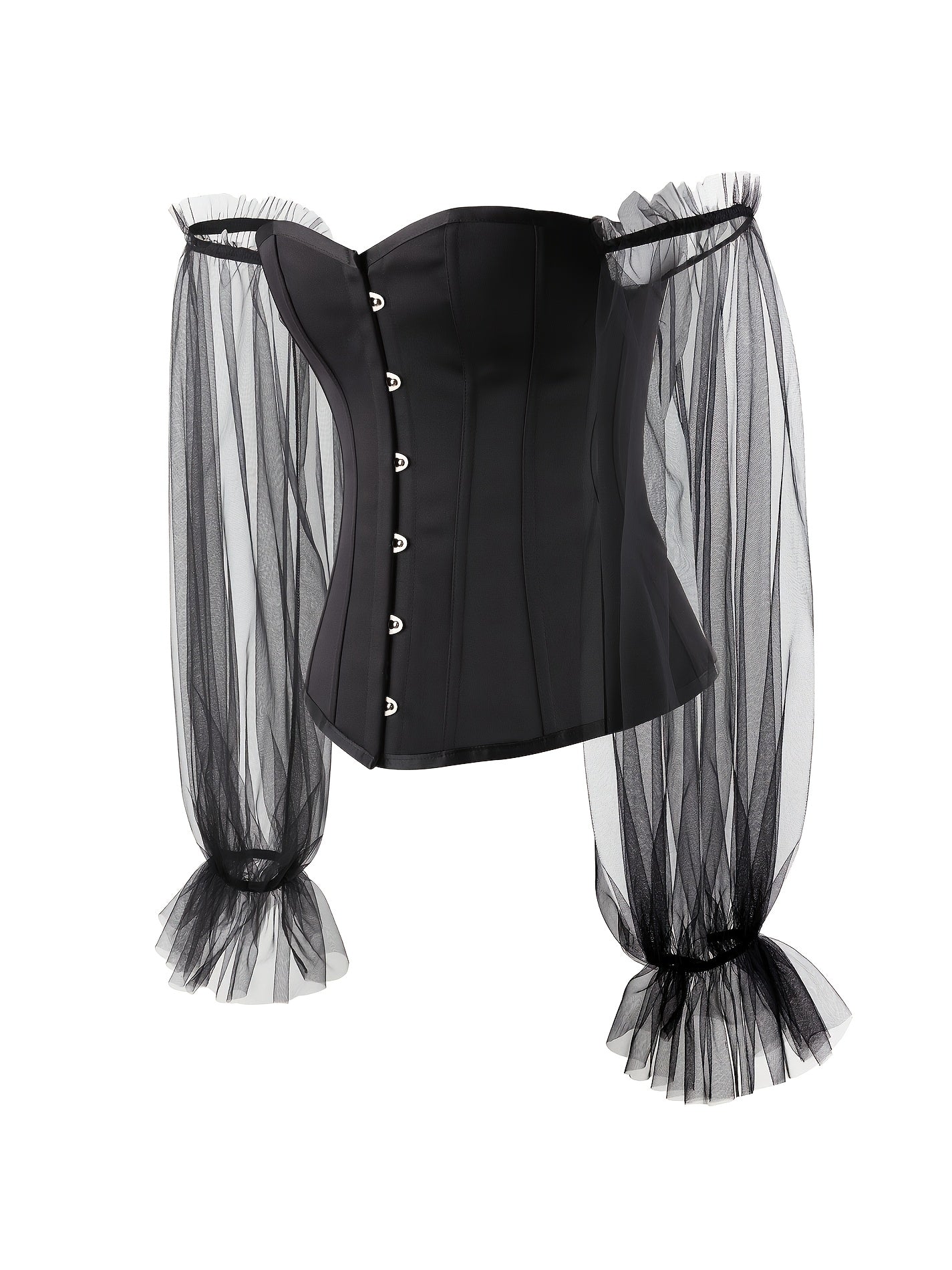 Corset Tops Womens Satin Renaissance Lace Up Boned Bustier Floral Push Up Bodycon Shaperwear