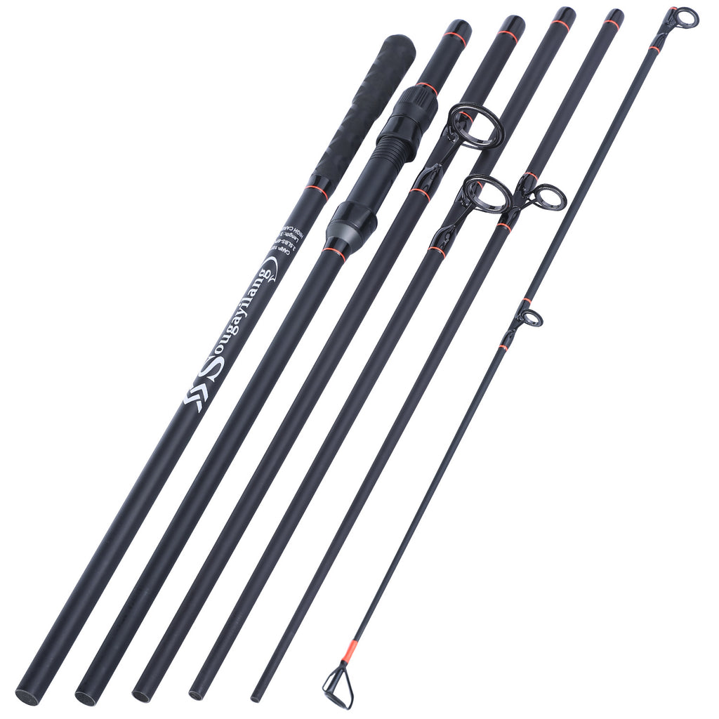 Sougayilang Carp Rod: Portable 6/7Section Ultralight Weight Carbon Fiber Rod for Ultimate Carp Fishing Performance