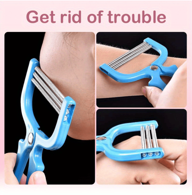 High Quality Facial Hair Remover for Women - Remove Unwanted Hair on Upper Lip, Chin, Face, and Neck - Makeup Tool Accessory