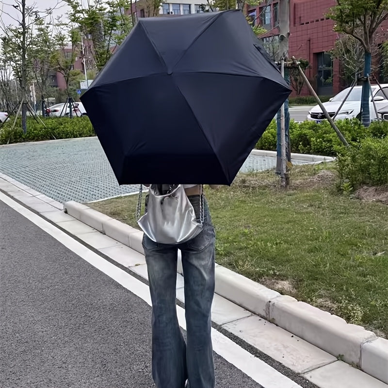 six-rib capsule umbrella, pocket umbrella