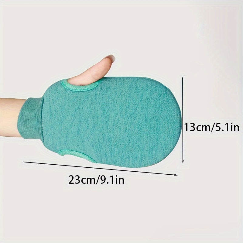 Exfoliating Shower Gloves, Mitt Washcloth Bath Gloves For Shower, Double Sided Exfoliating Gloves, For Massage And Body Scrubs, Body Scrubber Bathing Accessories