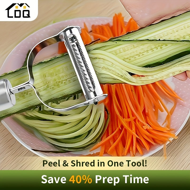 A Versatile Fruit And Potato Grater Made of Stainless Steel, Perfect for Dining And Unwinding, A Manual Kitchen Ideal for Restaurants.