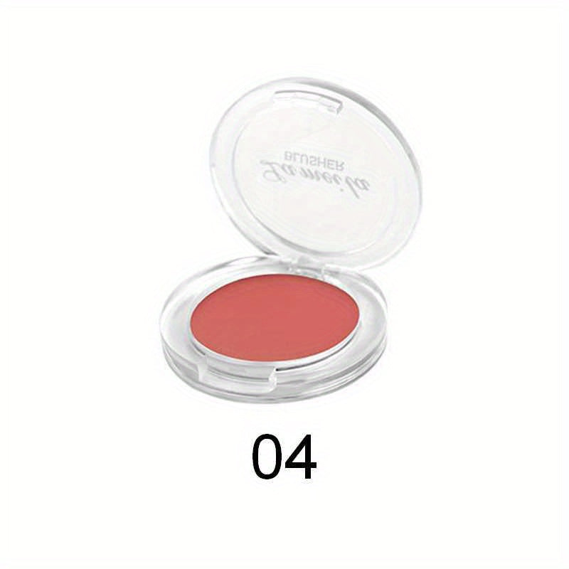 6 Colors Lightweight Matte Finish Milk Tea Blush Powder - Long-Lasting Blush for Contouring and Natural Cheek Enhancement with Buildable Coverage - Perfect for Everyday Makeup Looks