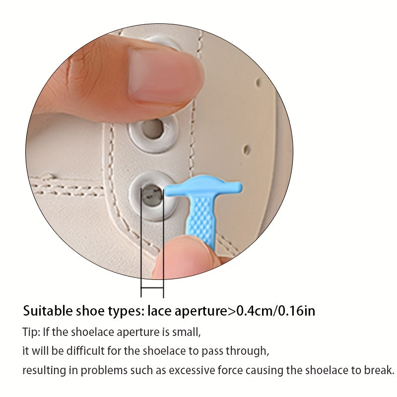 16pcs/Pack No-Tie Elastic Shoelaces for Sneakers, Casual Shoes, and Athletic Footwear