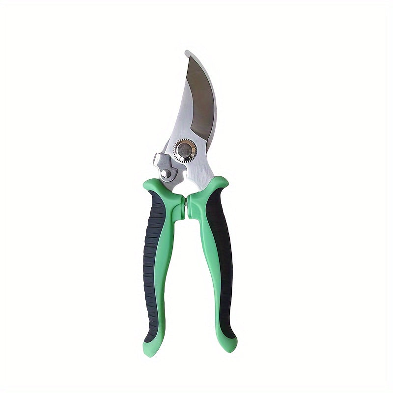 One set, branch scissors, stainless steel fruit scissors, multi-functional branch scissors, garden scissors, anti-slip, labor-saving, manual pruning scissors