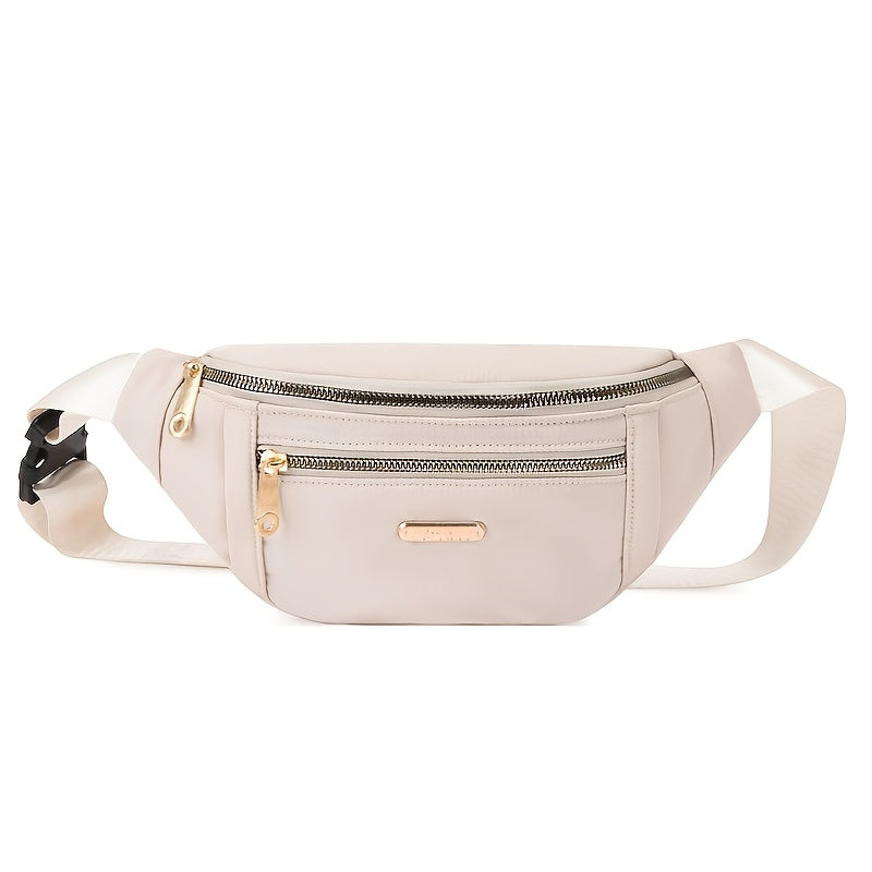 Waist Bags belt bag Women Oxford Leisure Color Hip Bum Bag Shoulder Crossbody Chest Bags Handbags All-match Messenger Belt Bag