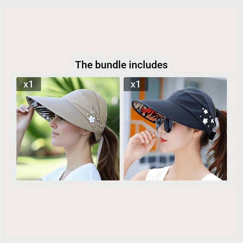 New Women's Outdoor Casual Foldable Fashion Hat