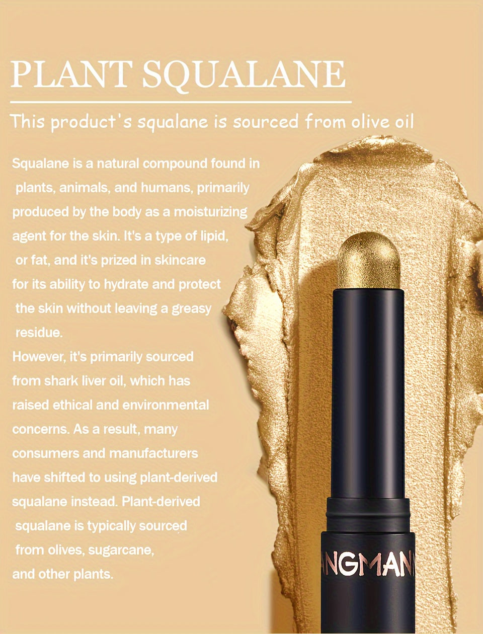 8 Colors Long-Lasting Waterproof Eyeshadow Sticks Set - High Pigmented Shimmer, Glitter, and Matte Neutral Brown Shades - Easy to Apply, Blend, and Buildable Crayon Pencil Set for Professional Makeup Look