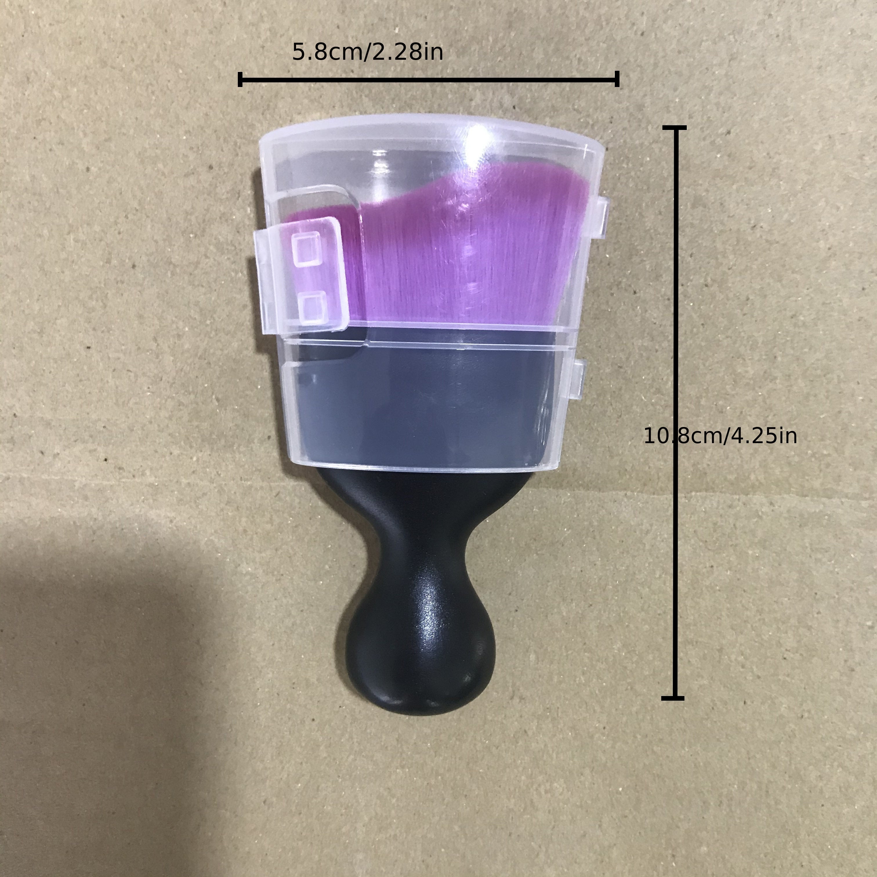 [Compact Size] Dual-Color Soft Bristle Car Interior Detailing Brush - Ergonomic Handle, Air Vent Dust Removal, Comfort Grip for Easy Cleaning and Maintenance