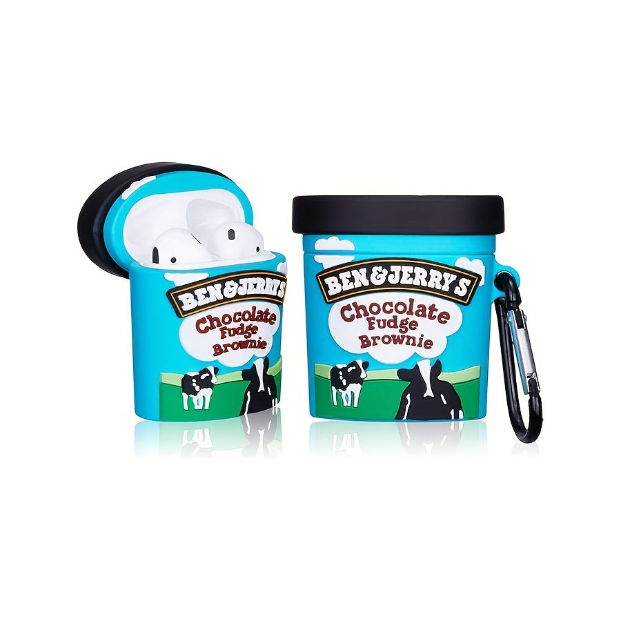 Creative Cute Case For AirPods 1/2 Soft Silicone Protective Case For Teens Boys Girls